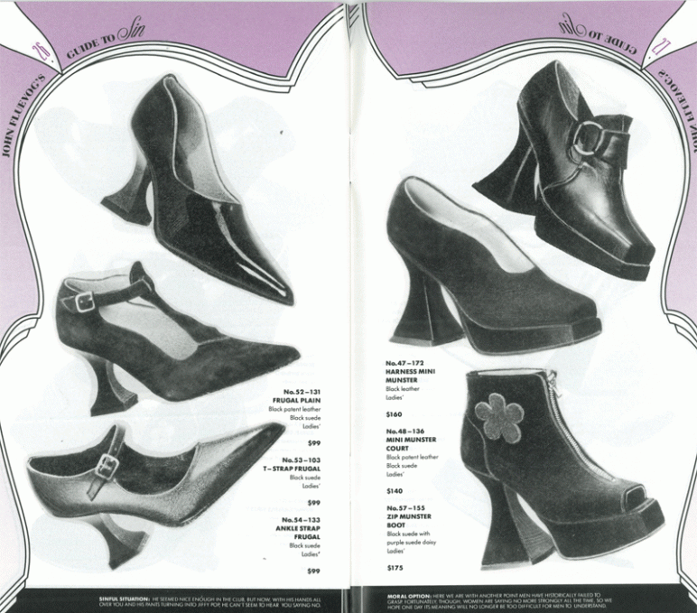 WAY BACK WEDNESDAY | JOHN FLUEVOG’S GUIDE TO SIN