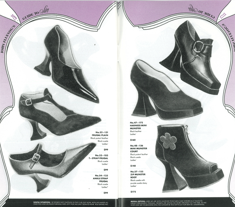 WAY BACK WEDNESDAY | JOHN FLUEVOG’S GUIDE TO SIN