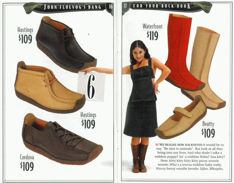 WAY BACK WEDNESDAY | JOHN FLUEVOG’S BANG FOR YOUR BUCK BOOK