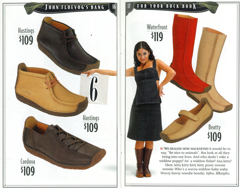 WAY BACK WEDNESDAY | JOHN FLUEVOG’S BANG FOR YOUR BUCK BOOK