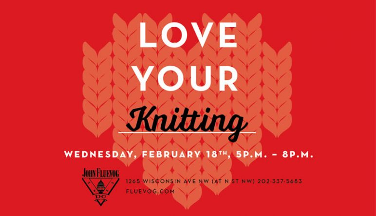 Love Your Knitting at Fluevog DC