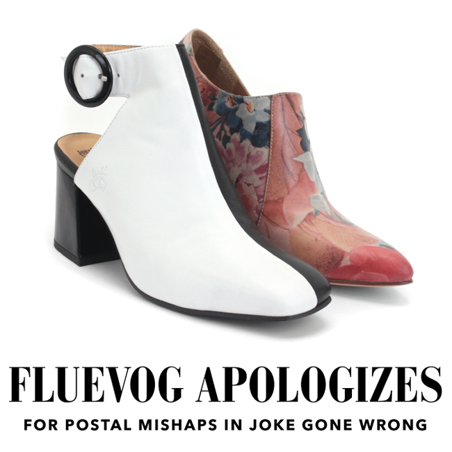 Fluevog Apology…