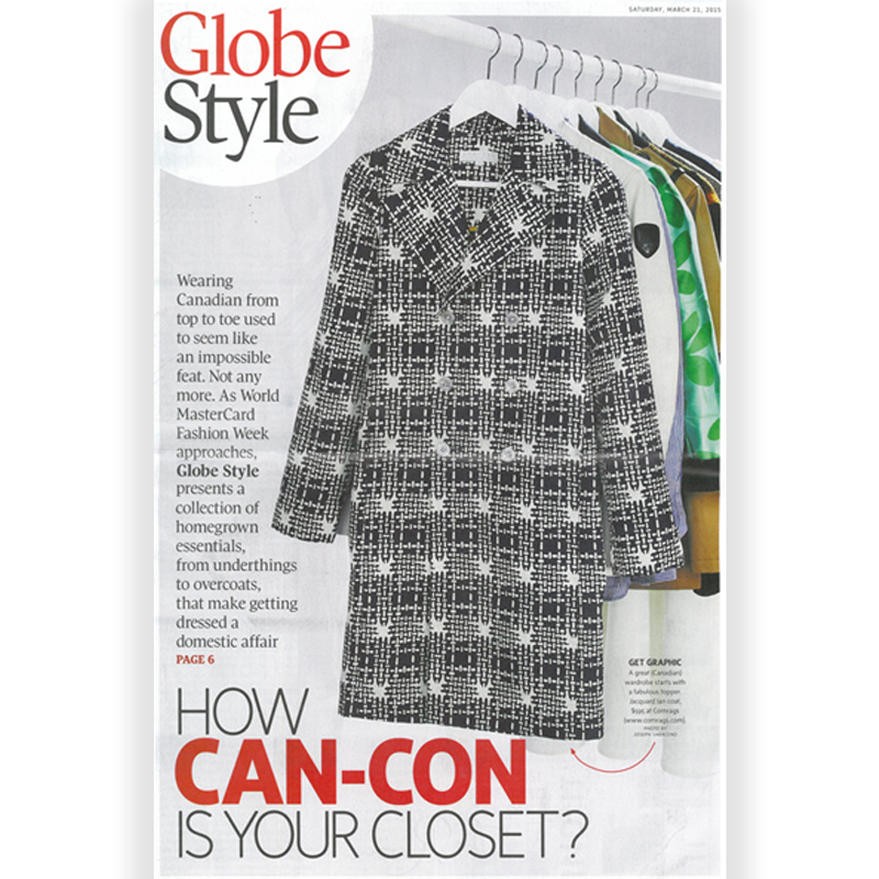 Globe and Mail – March 2015