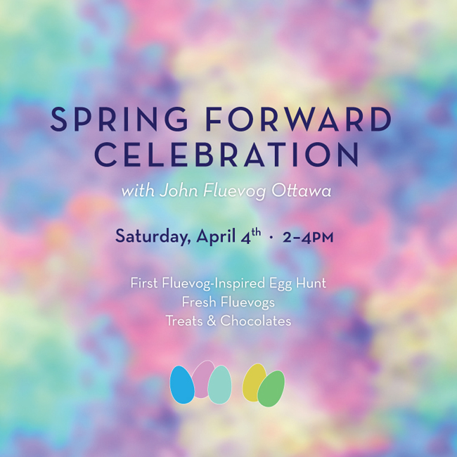 Spring Forward Celebration at Fluevog Ottawa