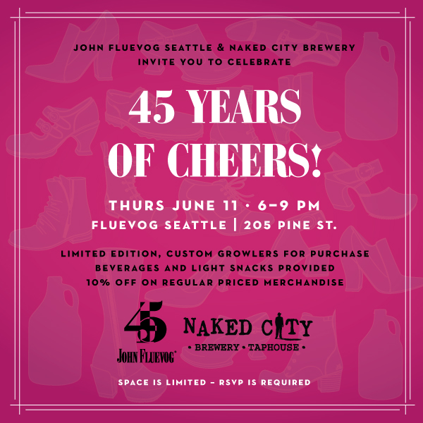 CELEBRATING 45 YEARS OF CHEERS IN SEATTLE