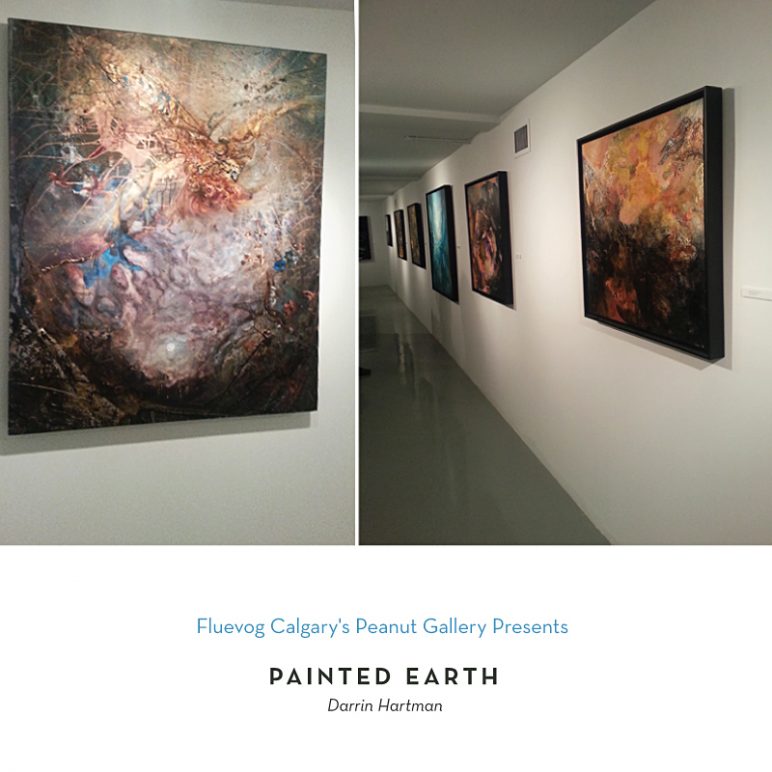 PAINTED EARTH AT THE PEANUT GALLERY