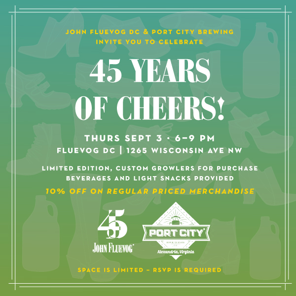 CELEBRATING 45 YEARS OF CHEERS IN WASHINGTON DC
