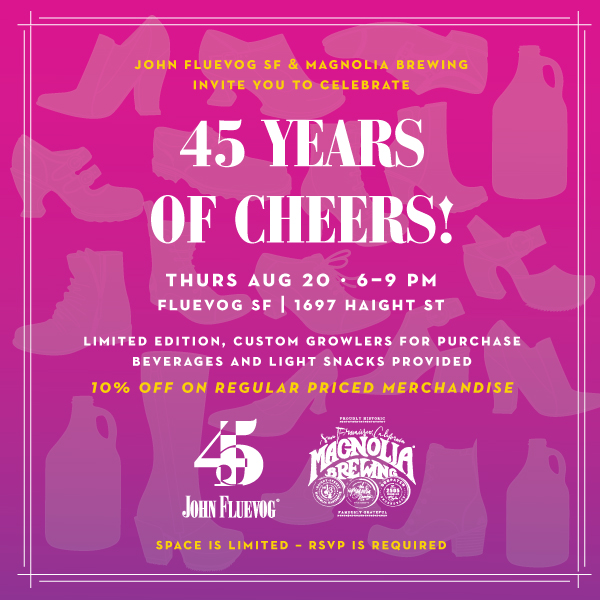 CELEBRATING 45 YEARS OF CHEERS IN SAN FRANCISCO