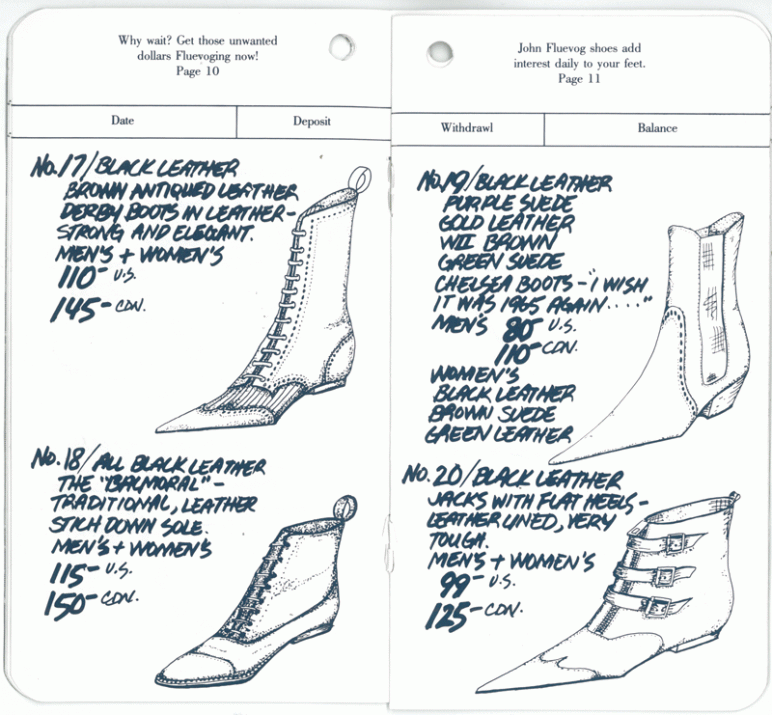 Way Back Wednesday: The Bank of John Fluevog