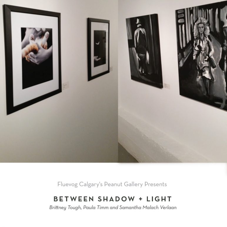 between shadow + light at the Peanut Gallery