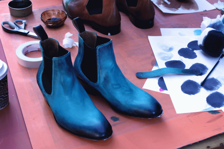 Fluevog Customs Workshop in Gastown