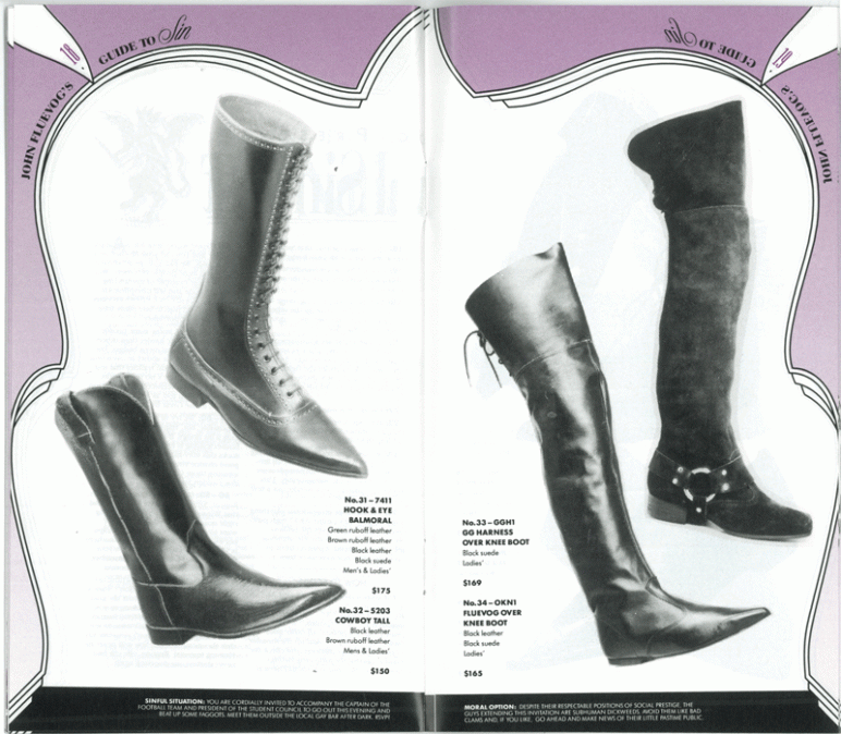 Way Back Wednesday: John Fluevog’s Guide to Sin