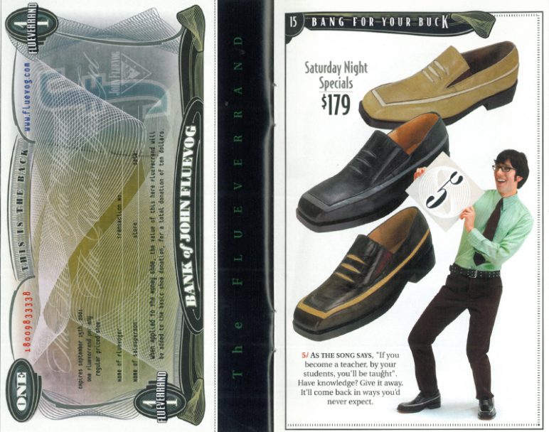 Way Back Wednesday: John Fluevog’s Bang for Your Buck Book
