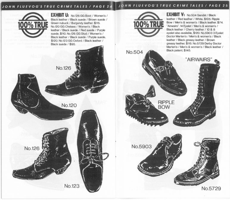 Way Back Wednesday: John Fluevog’s True Crime Tales