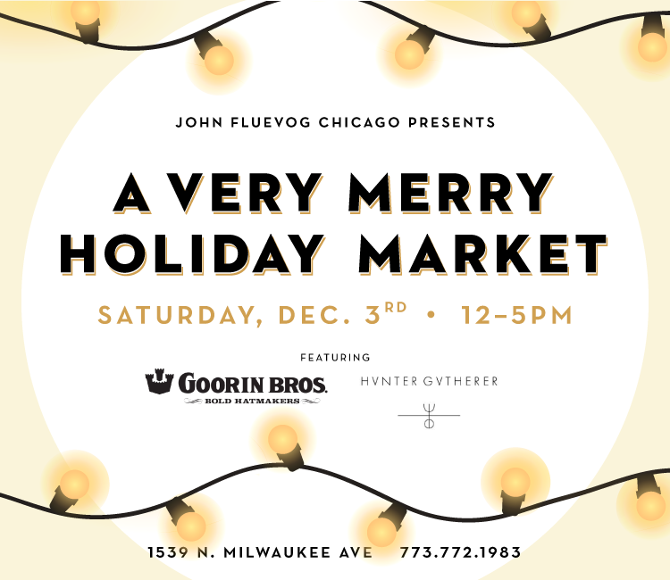 Fluevog Chicago’s Very Merry Holiday Market