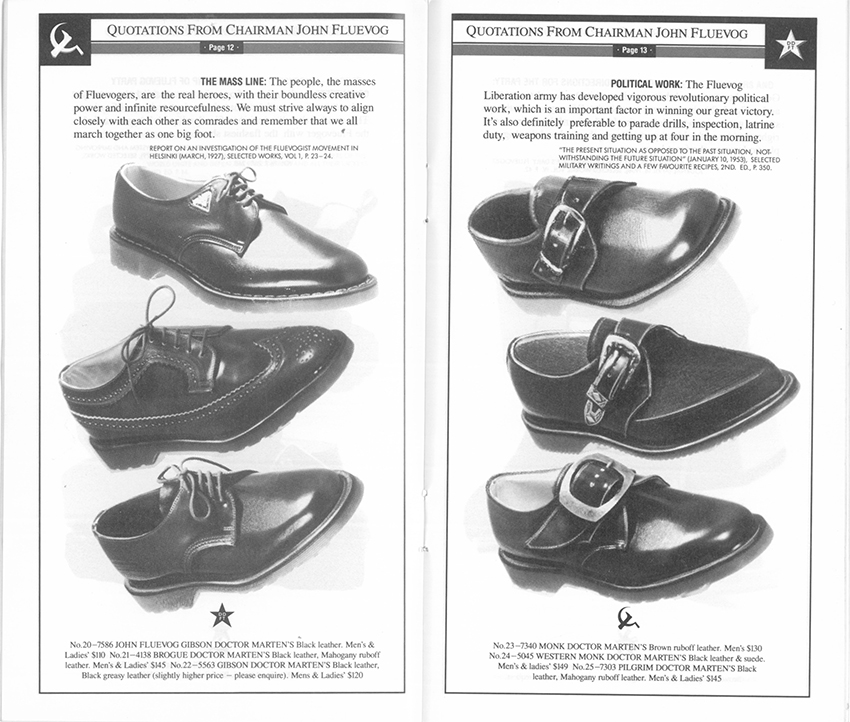 Way Back Wednesday: Quotations from Chairman John Fluevog