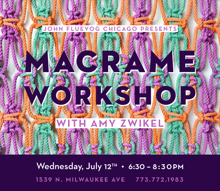 Amy Zwikel Macrame Workshop in Chicago
