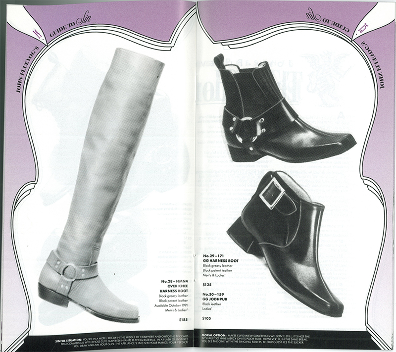 Way Back Wednesday: John Fluevog’s Guide to Sin