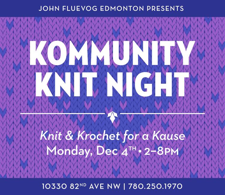 Kommunity Knit Night in Edmonton!
