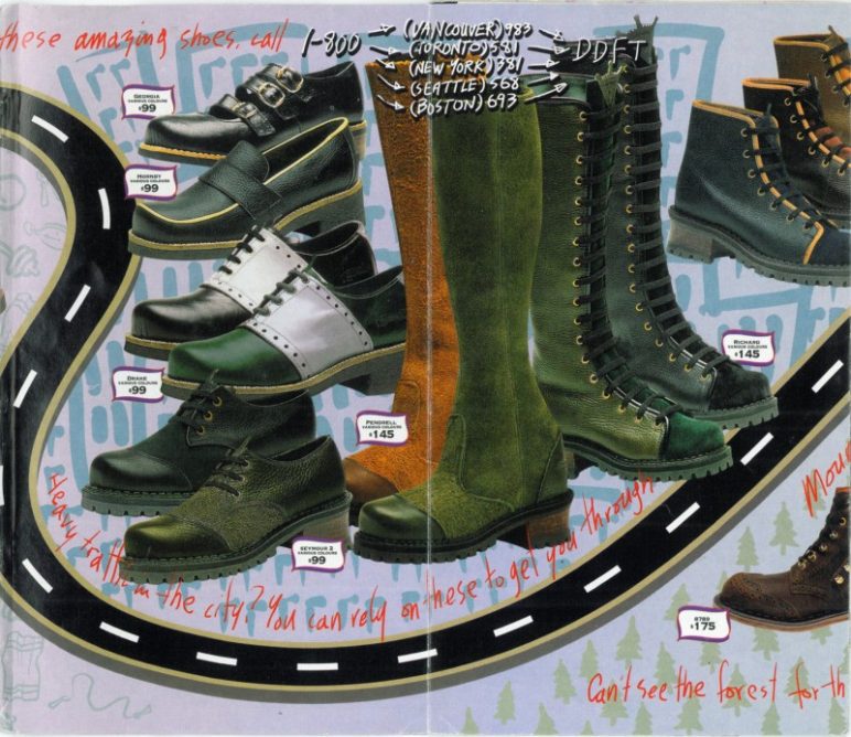 Way Back Wednesday: John Fluevog’s Fall ’94 Catalogue