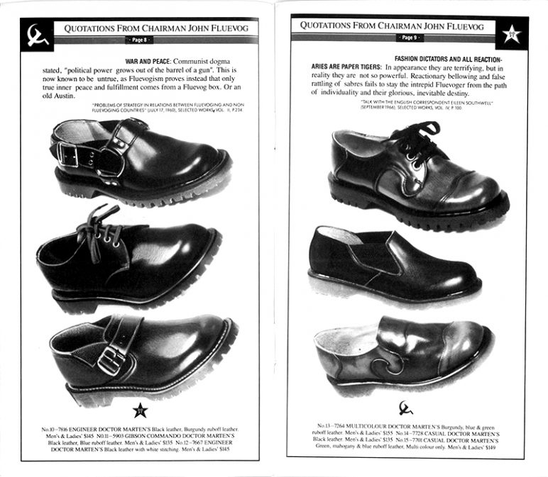 Way Back Wednesday: Quotations from Chairman John Fluevog