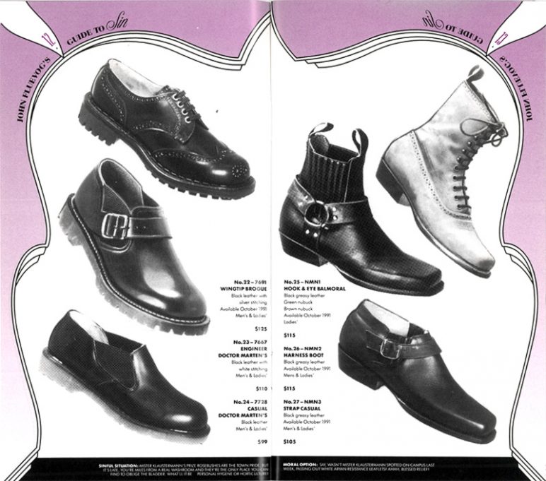 Way Back Wednesday: John Fluevog’s Guide to Sin