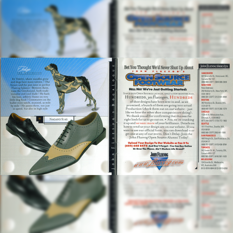 Way Back Wednesday: John Fluevog’s Dogalogue