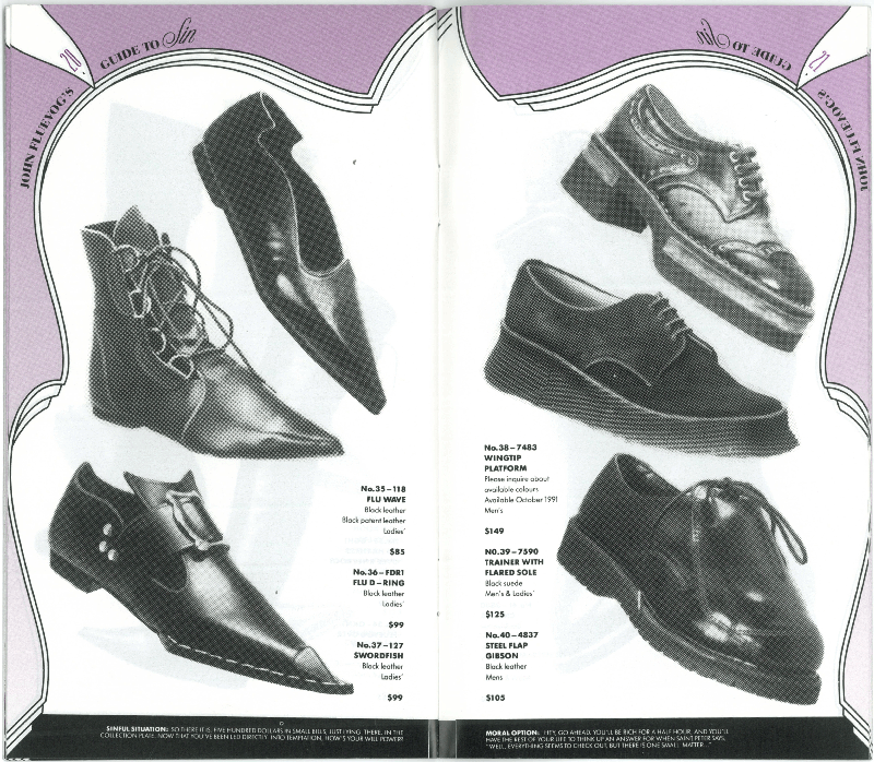 Way Back Wednesday: John Fluevog’s Guide to Sin