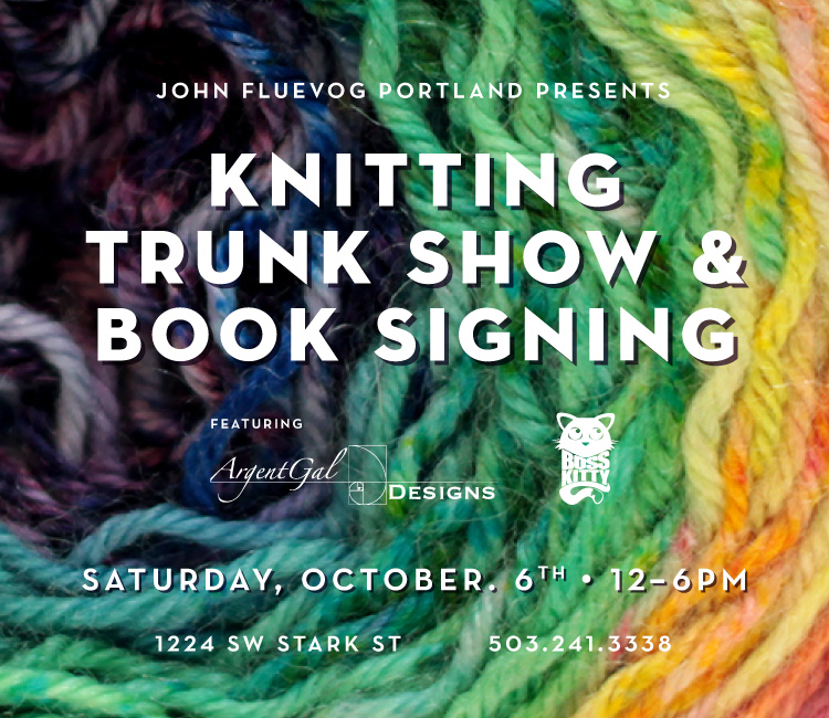 Knitting Trunk Show & Book Signing in Portland!
