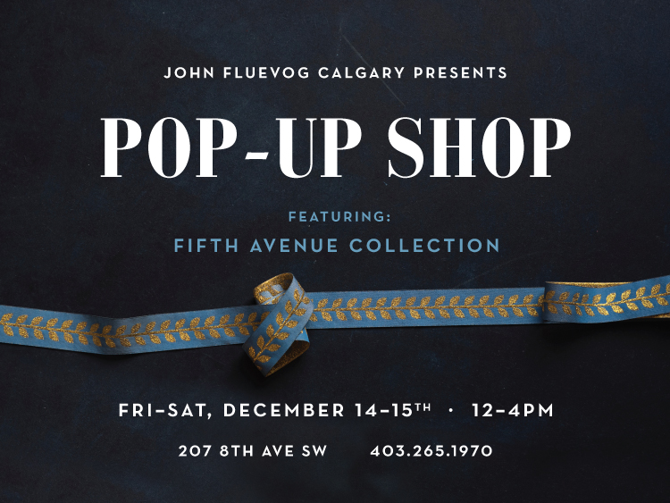 Fifth Avenue Jewellery Pop-up Shop in Calgary