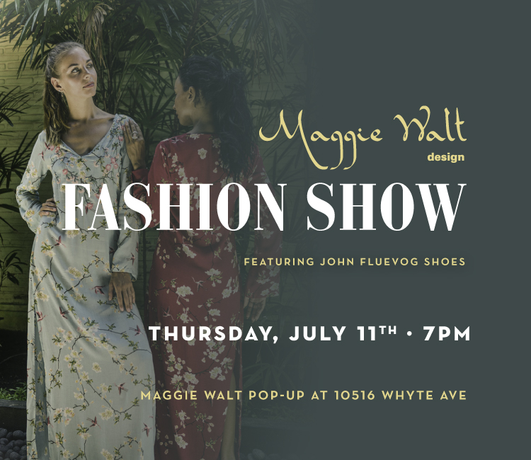 Maggie Walt Design Fashion Show in Edmonton!