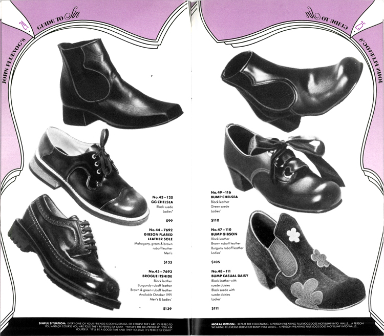 Way Back Wednesday: John Fluevog’s Guide to Sin