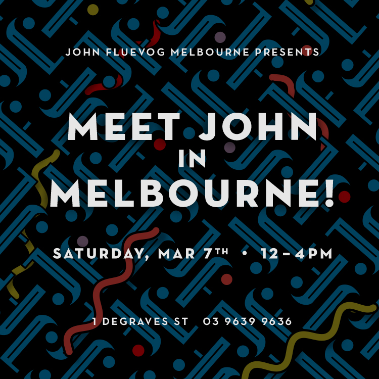 Meet John Fluevog in Melbourne Australia - Designer Shoes Melbourne